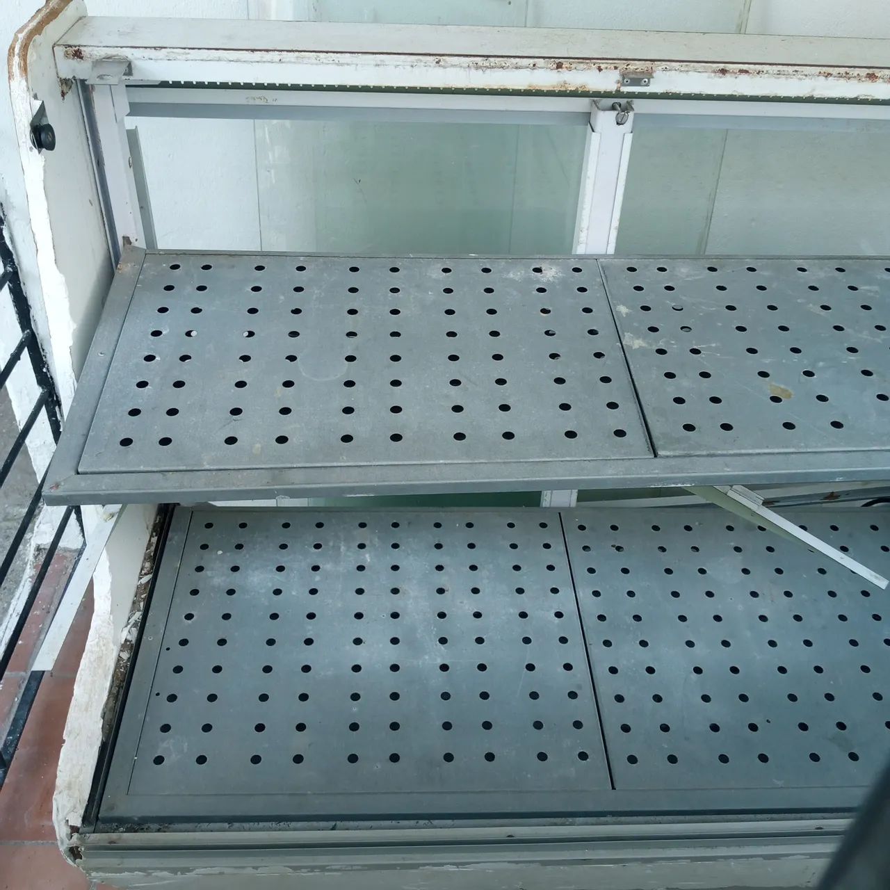 Vitrine de vidro 