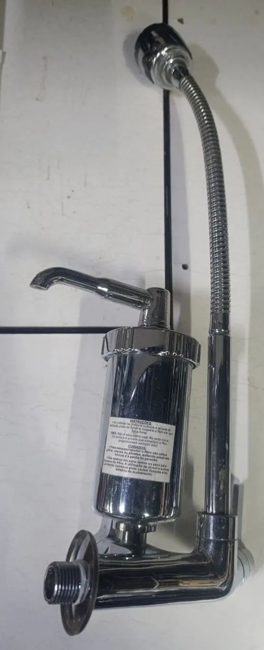 Torneira de cozinha com filtro Marchez inox - Foto 2