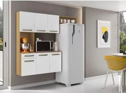 Cozinha Compacta Suspensa Carol 163cm - Foto 2