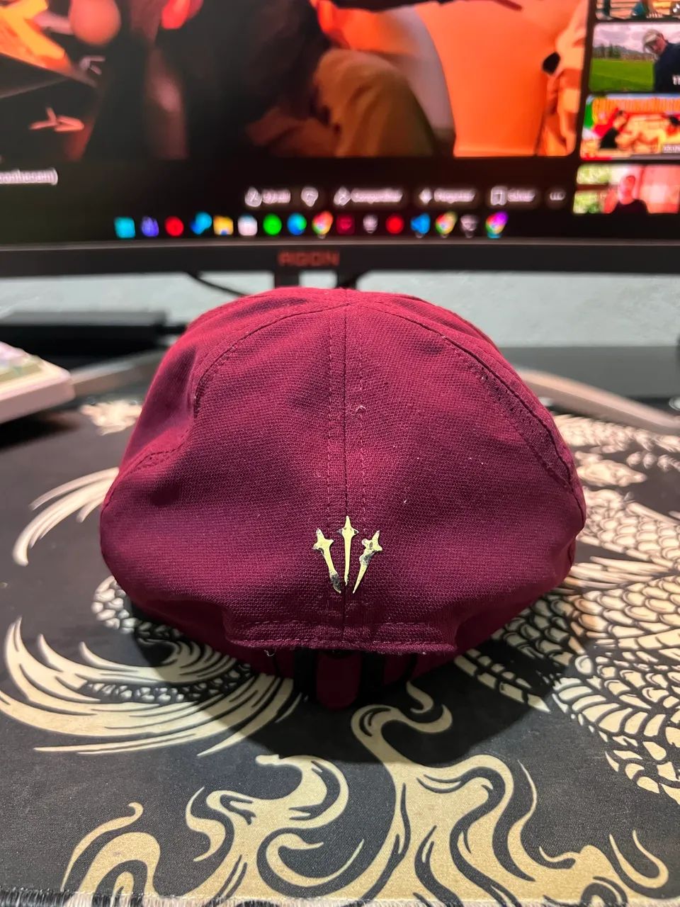 BONÉ NIKE NOCTA VERMELHO VINHO - Foto 3