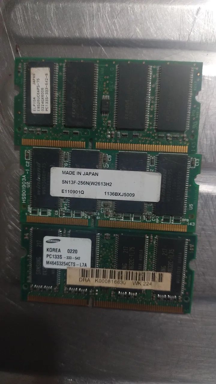 Memórias ram ddr4