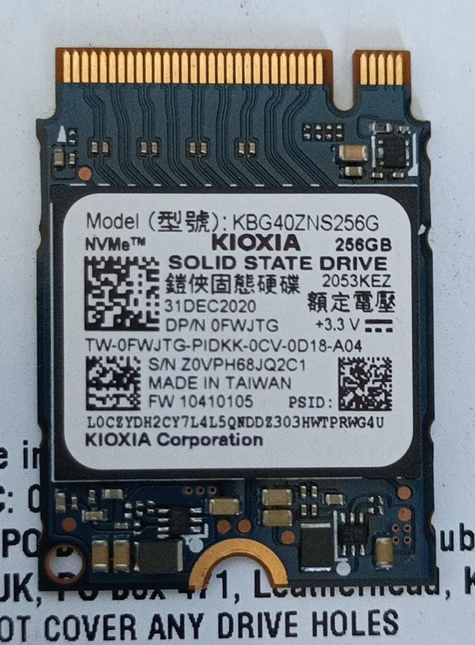 SSD M.2 NVME 256GB