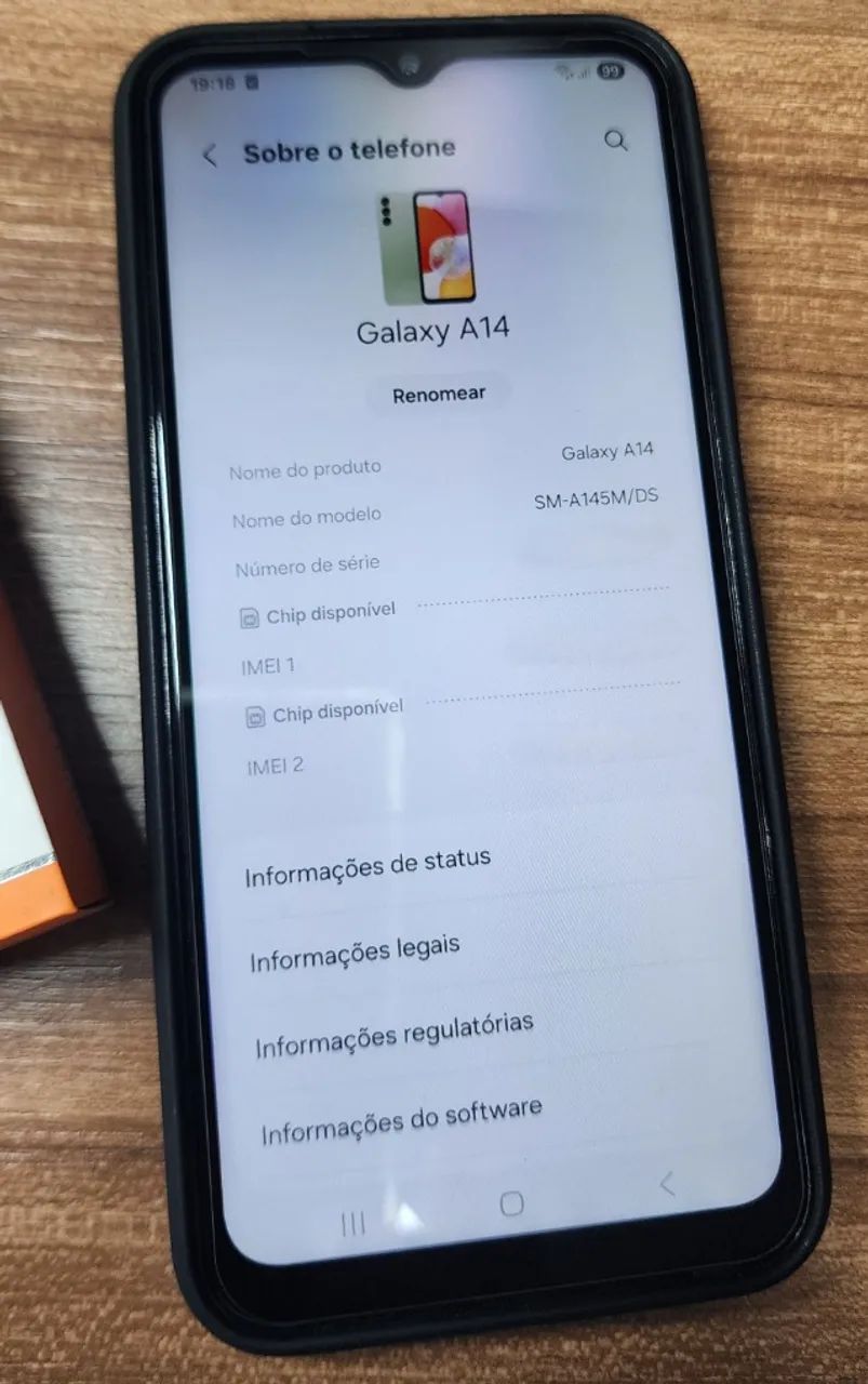 Celular Samsung A14 128GB e 4RAM - Foto 3