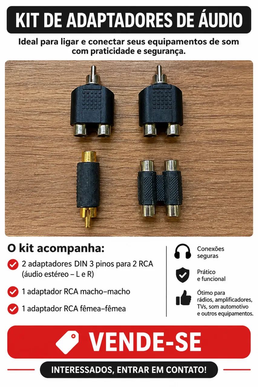 Conectores Rca