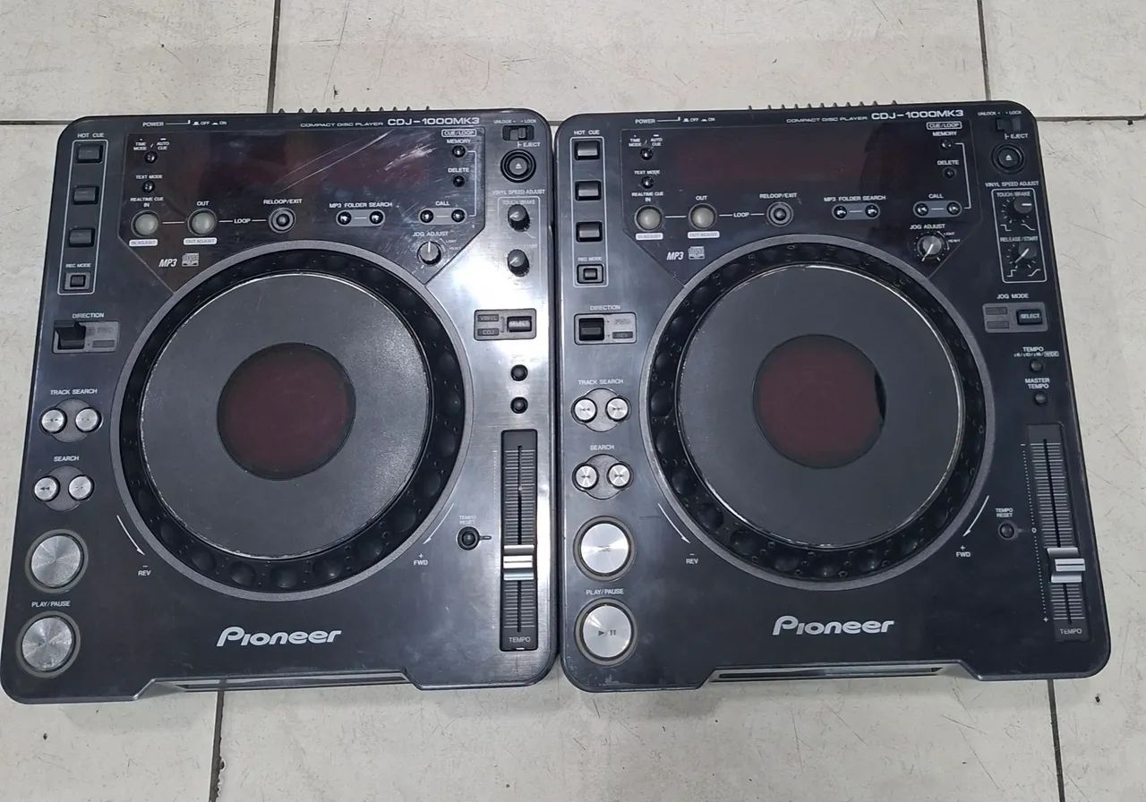 Par de cdj 1000mk3 (defeito)