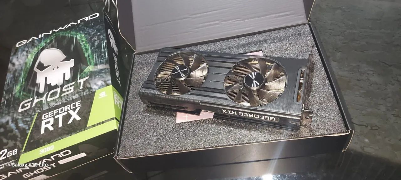 Placa de vídeo NVIDIA GeForce RTX 3060 - 12GB GDDR6, marca Gainward Ghost - Foto 4