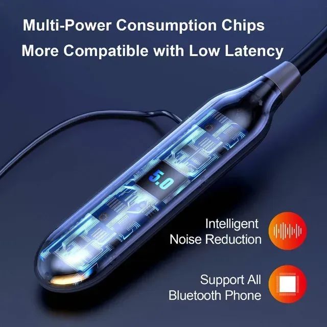 Fones De Ouvido Bluetooth Sem Fio Listaen + microsd 8gb - Foto 5