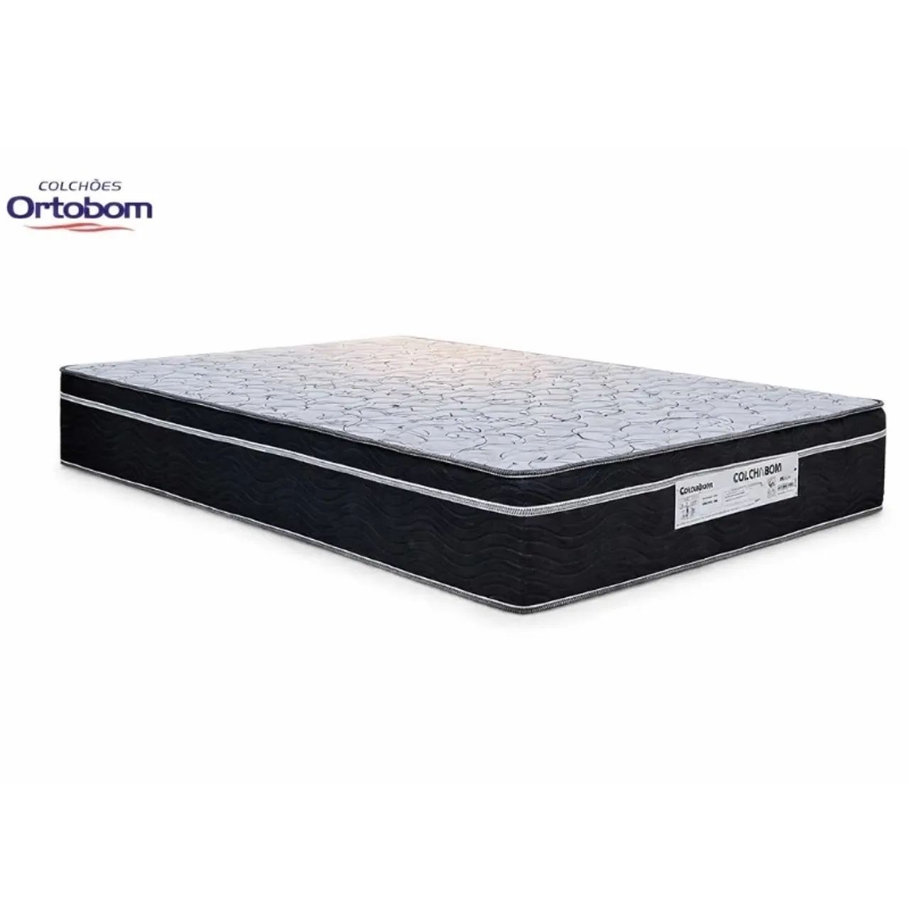 Colchão Casal Ortopédico Ortobom + Base Box Simples rf654 - Foto 4