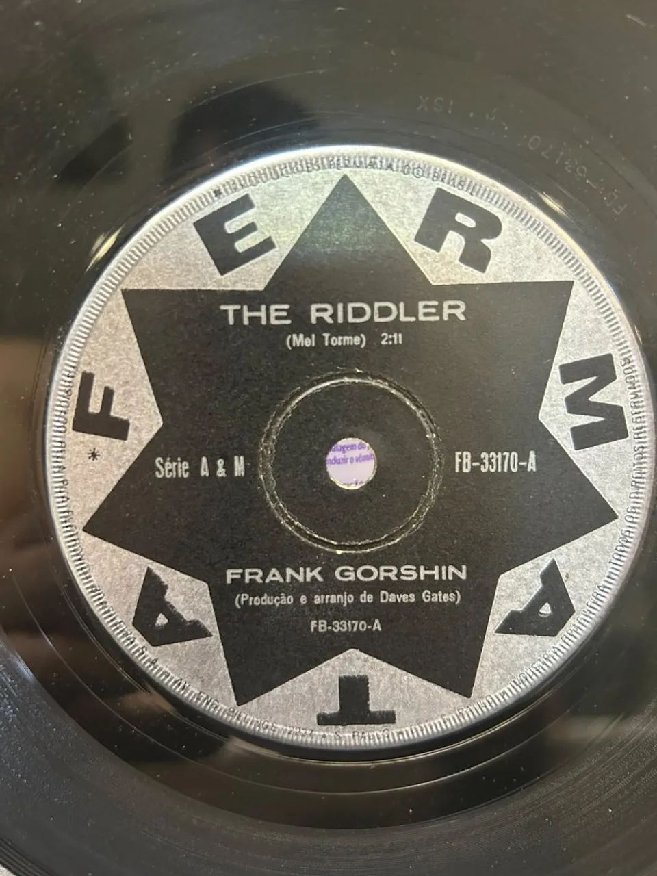 Disco Vinil Compacto Frank Gorshin The Riddler - O Coringa - Foto 5