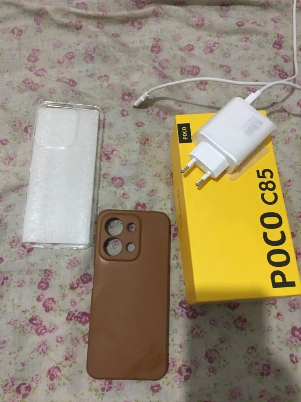 POCO C85 256GB 8RAM ACOMPANHA CAIXA E 2 CAPAS