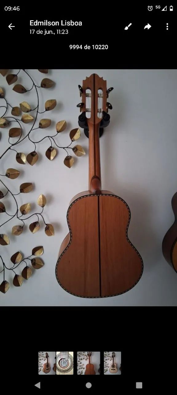Cavaquinho Super Luxo Cedro  - Foto 2