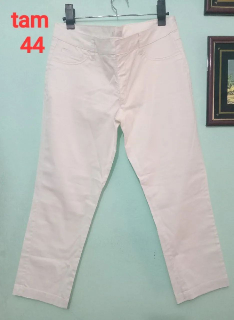 Calça tam 44 branca  Scene 