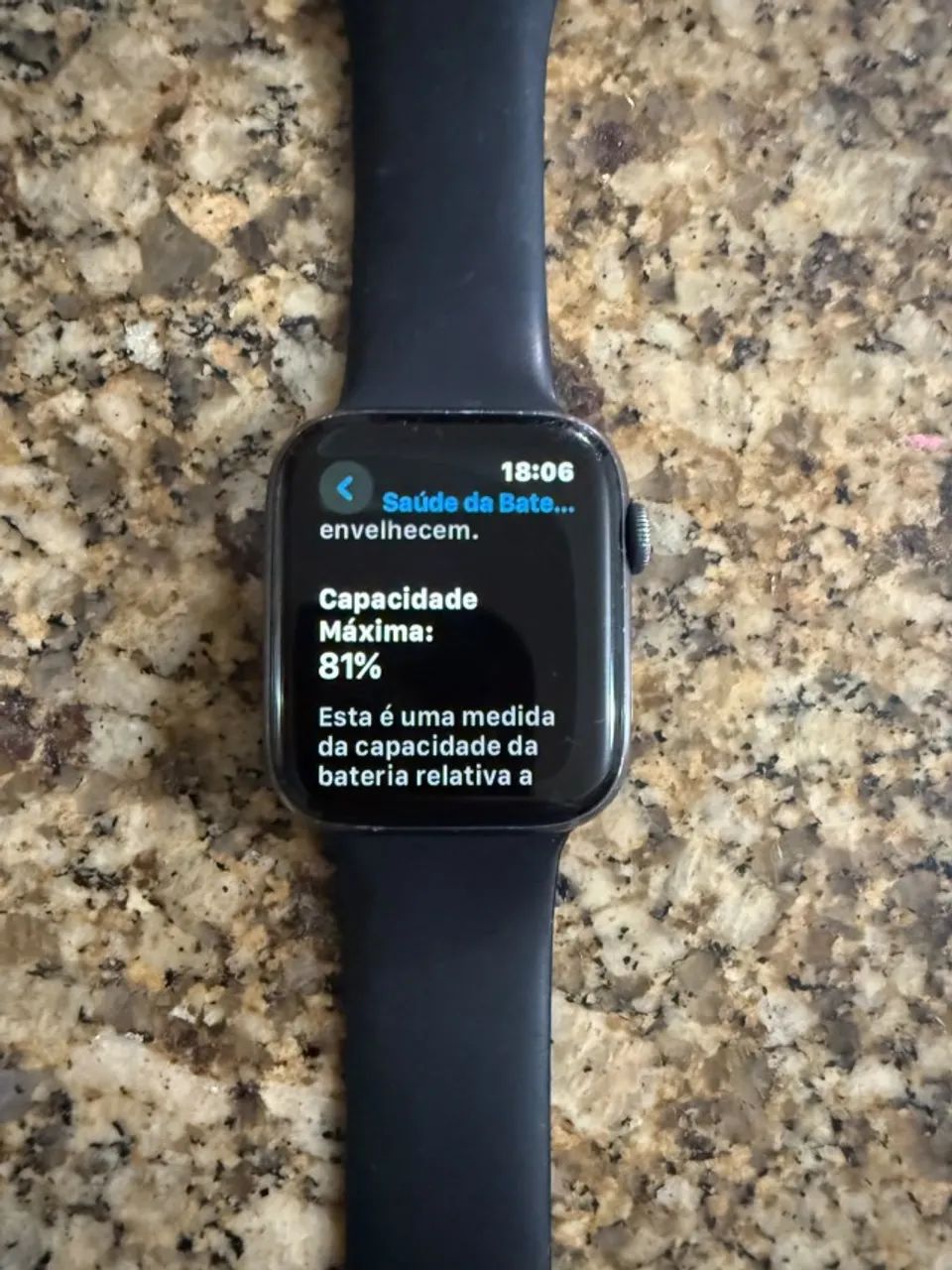 Apple Watch Series 5 44mm - Preto