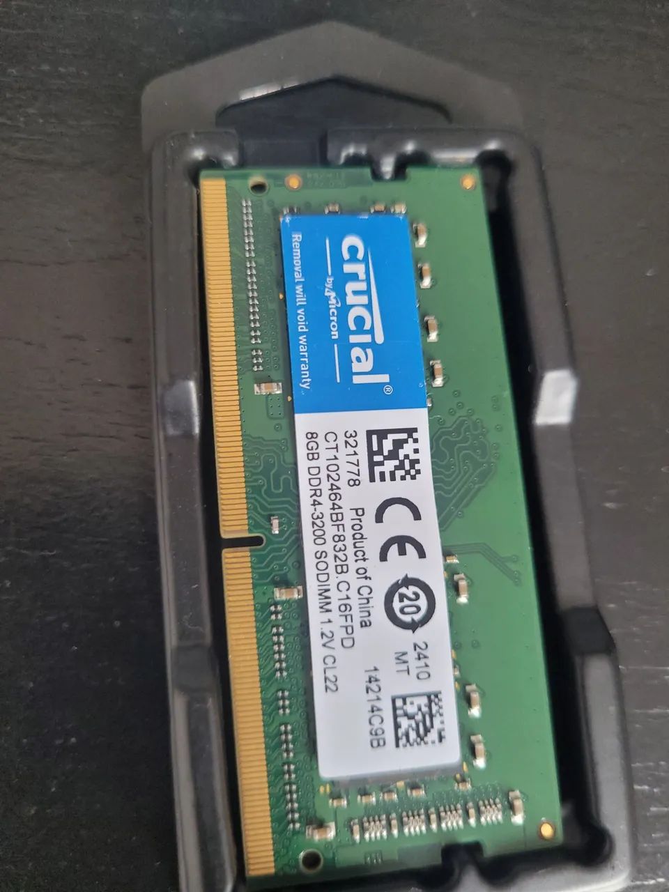 Memória Notebook 8gb Ram DDR-4 3200mhz nova! - Foto 2
