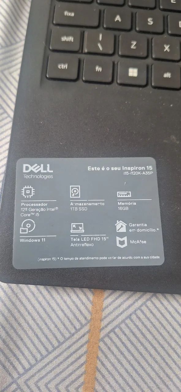 Notebook Dell Inspiron 15 3520 - Foto 4