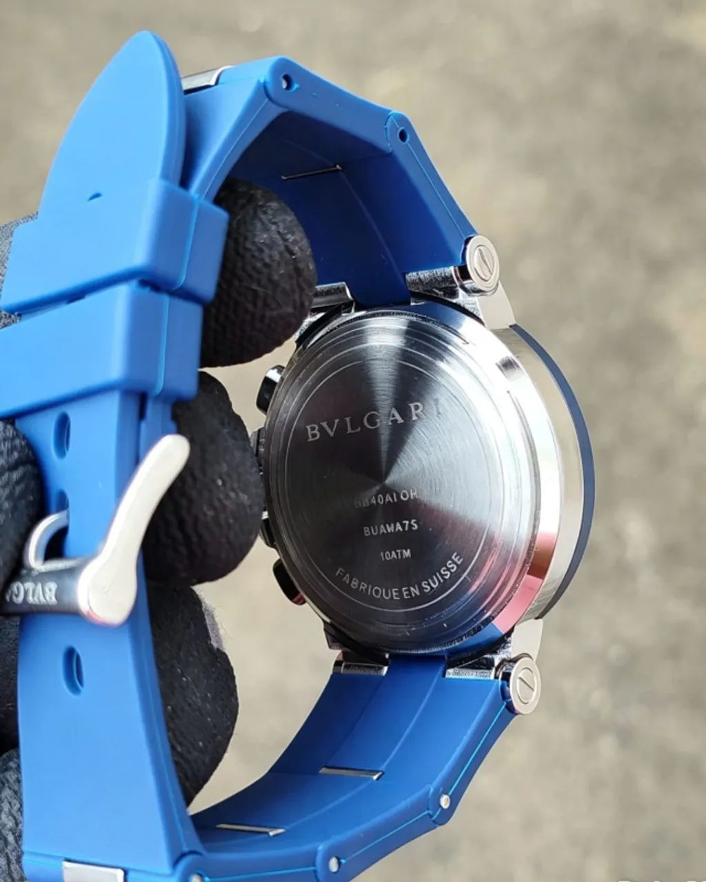 Relógio Bvlgari Aluminium 100% Funcional (Novo) - Foto 3