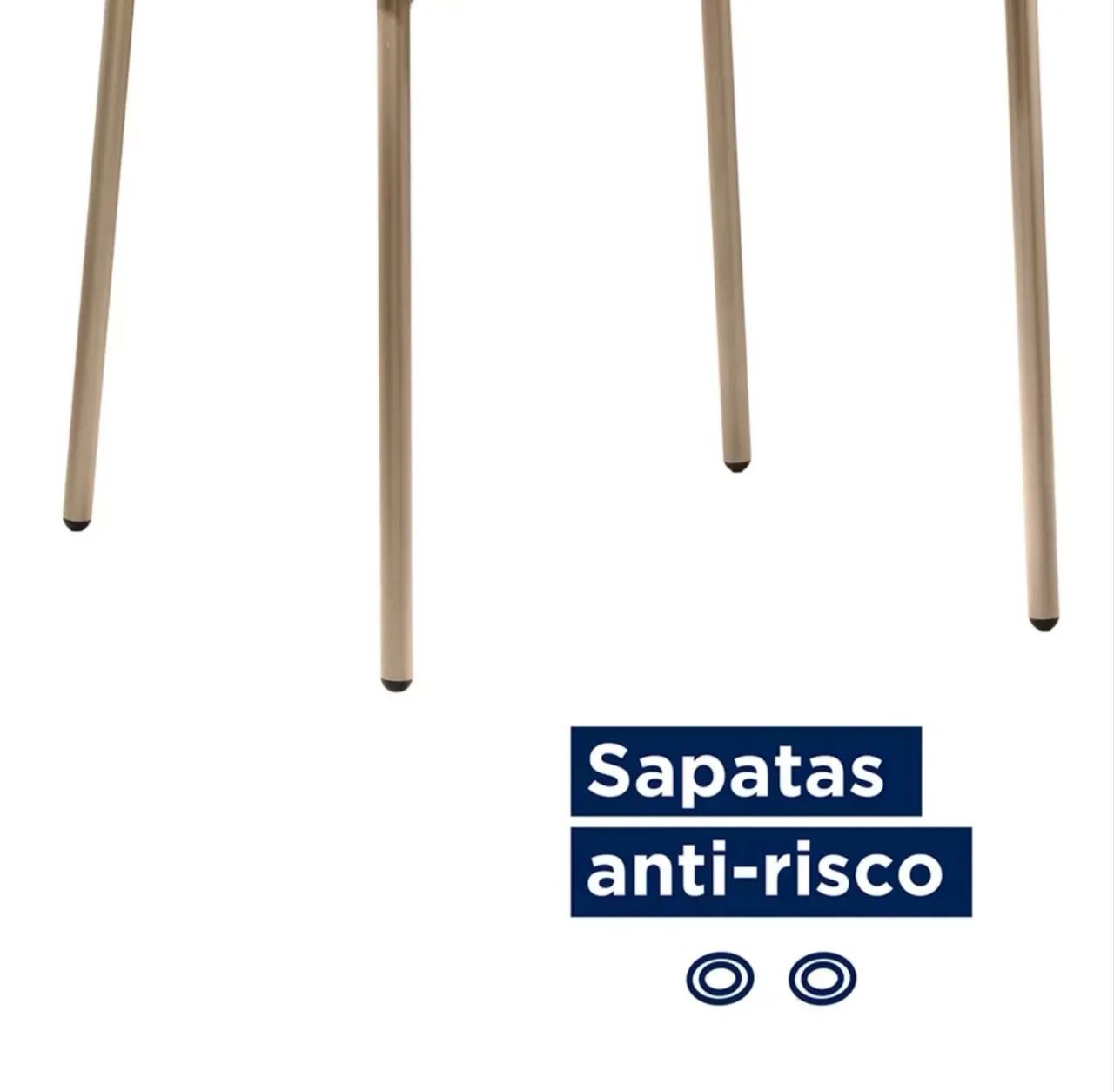 VENDO CONJUNTO DE CADEIRAS NOVAS NUNCA USADAS E NA CAIXA  - Foto 3