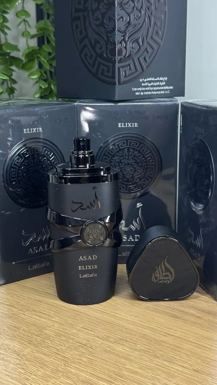 Perfume Asad Elixir Lattafa Árabe Eau De Parfum 100ml - Foto 2