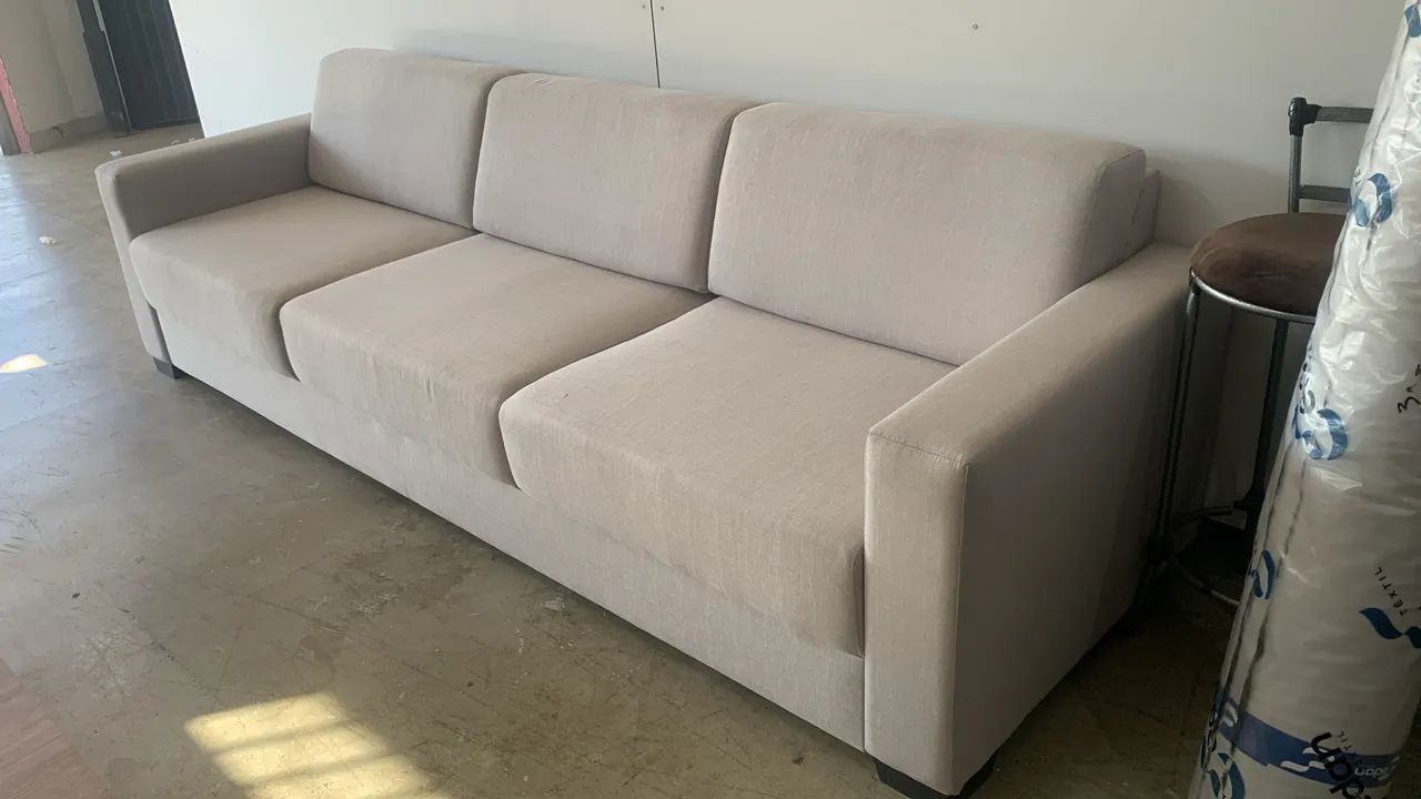 Sofá reto fabricação 