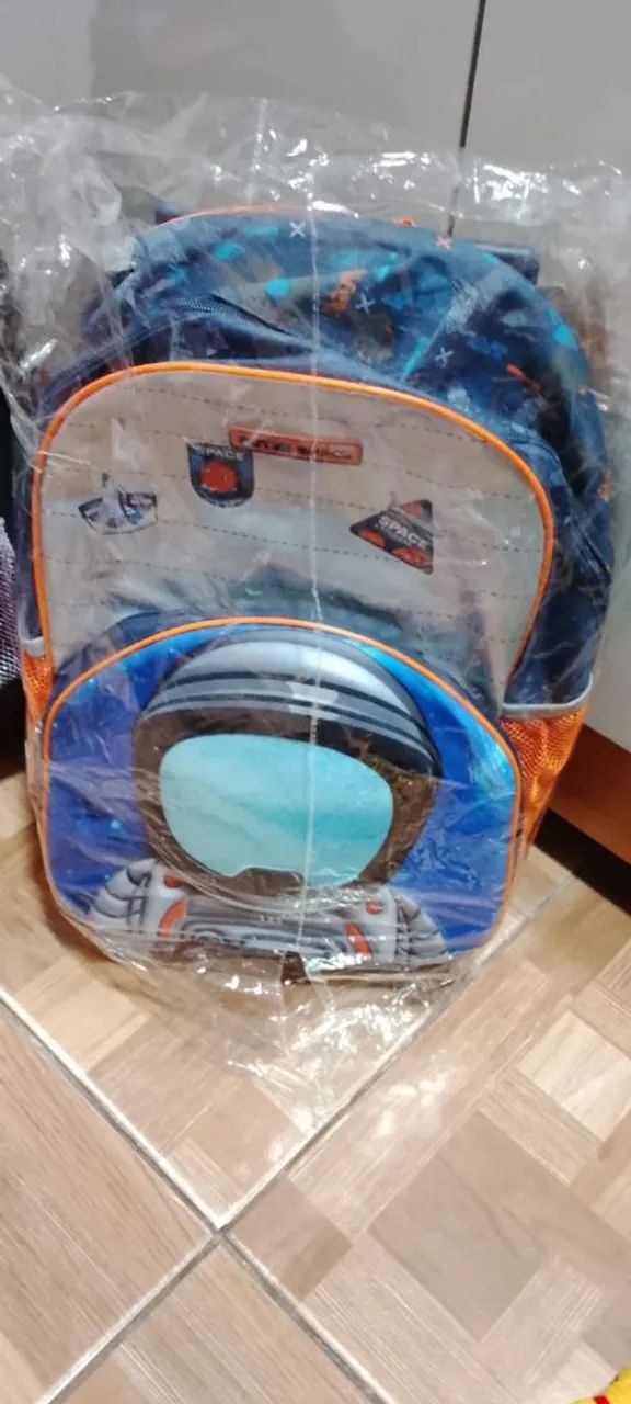 Kit bolsa masculino infantil 