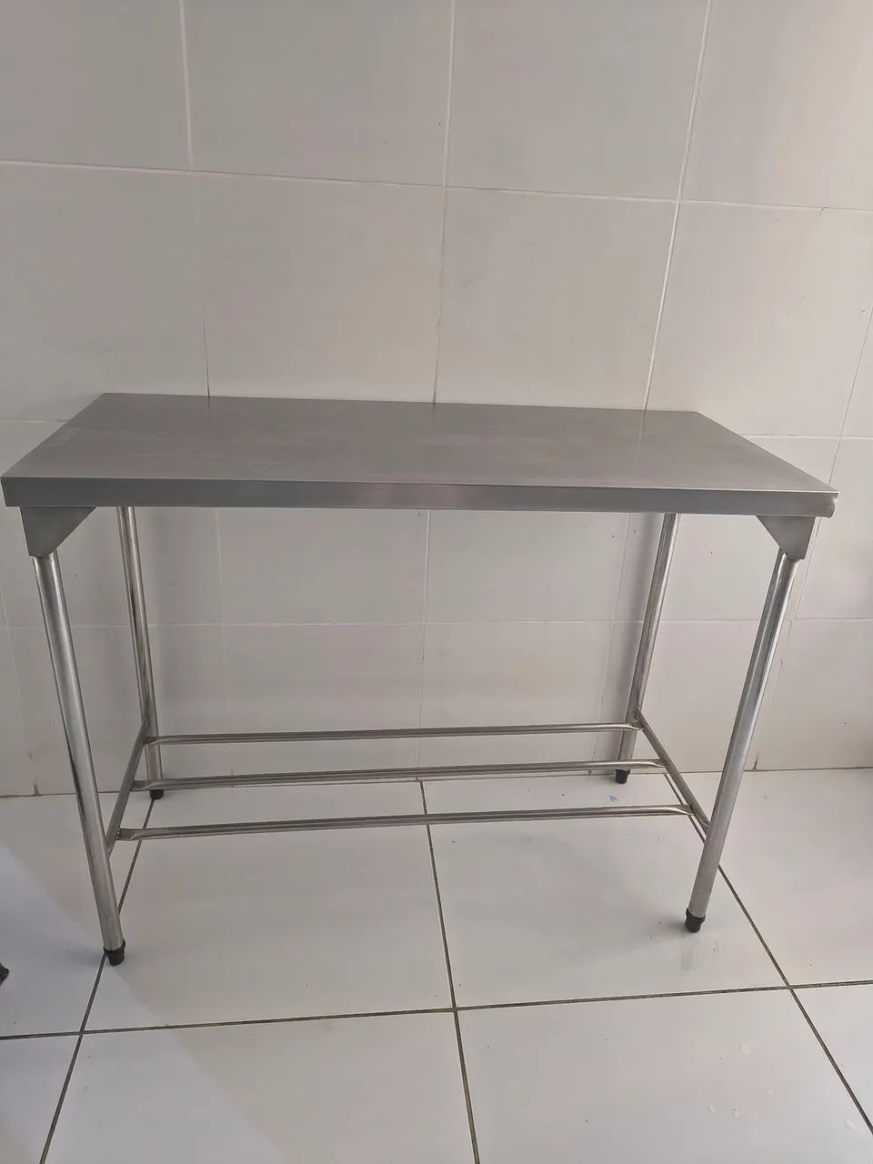 Mesa Industrial em Aço Inox - Excelente Estado