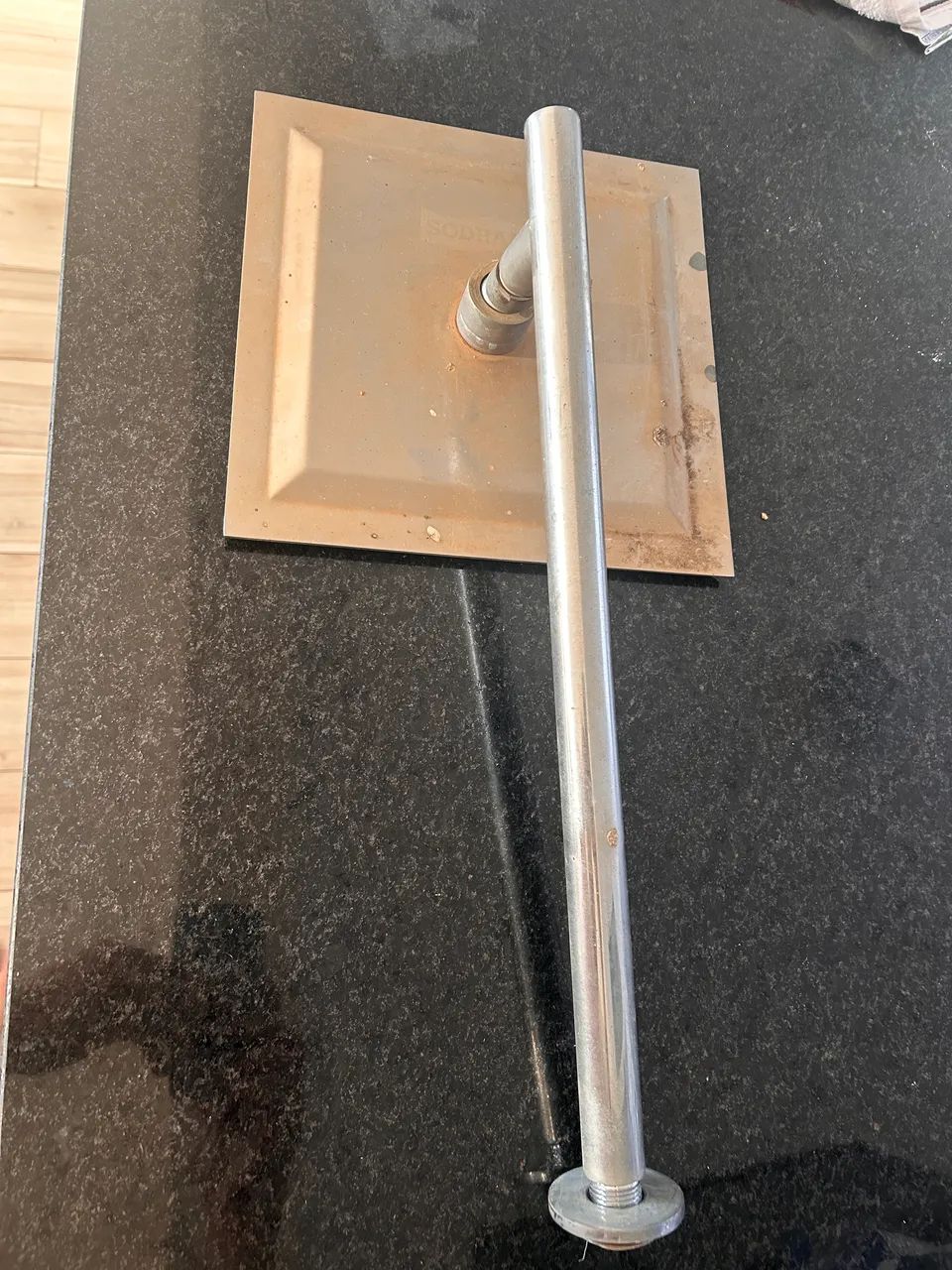 DUCHA EXTERNA CASCATA INOX SODRAMAR - Foto 5
