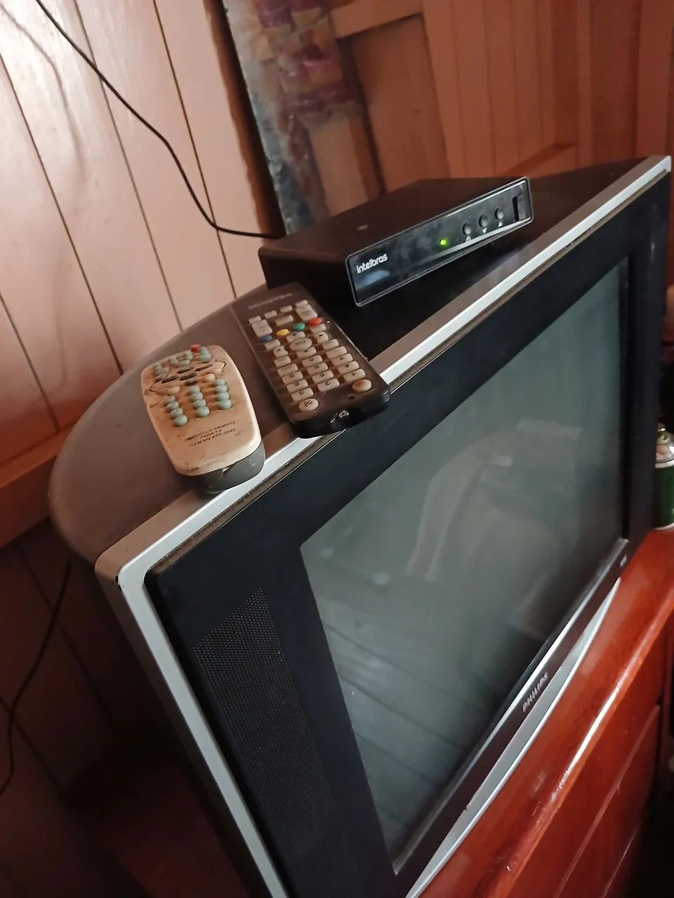 Tv de tubo com conversor  - Foto 2