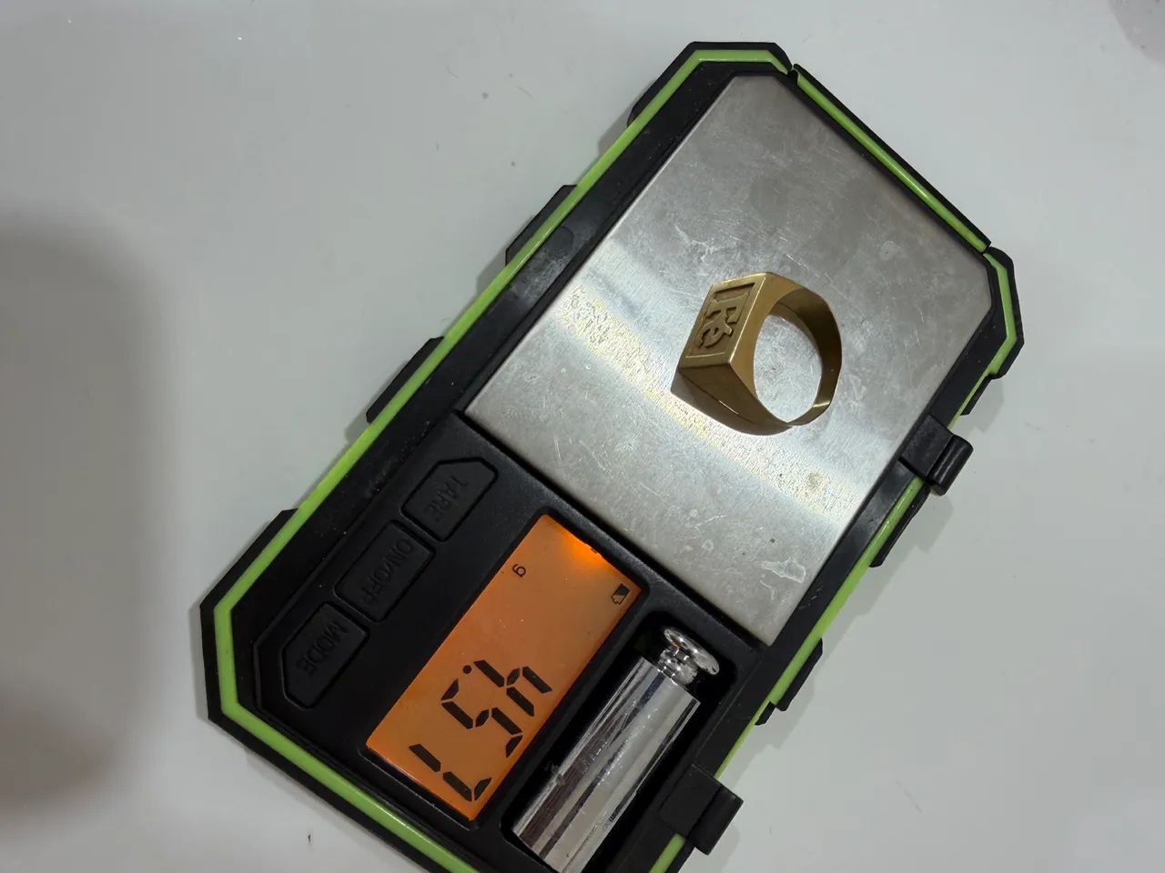 Anel de ouro maciço!