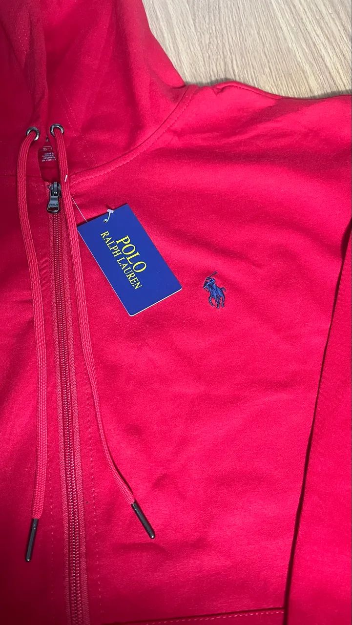 Moletom Ralph Lauren G vermelho  - Foto 4