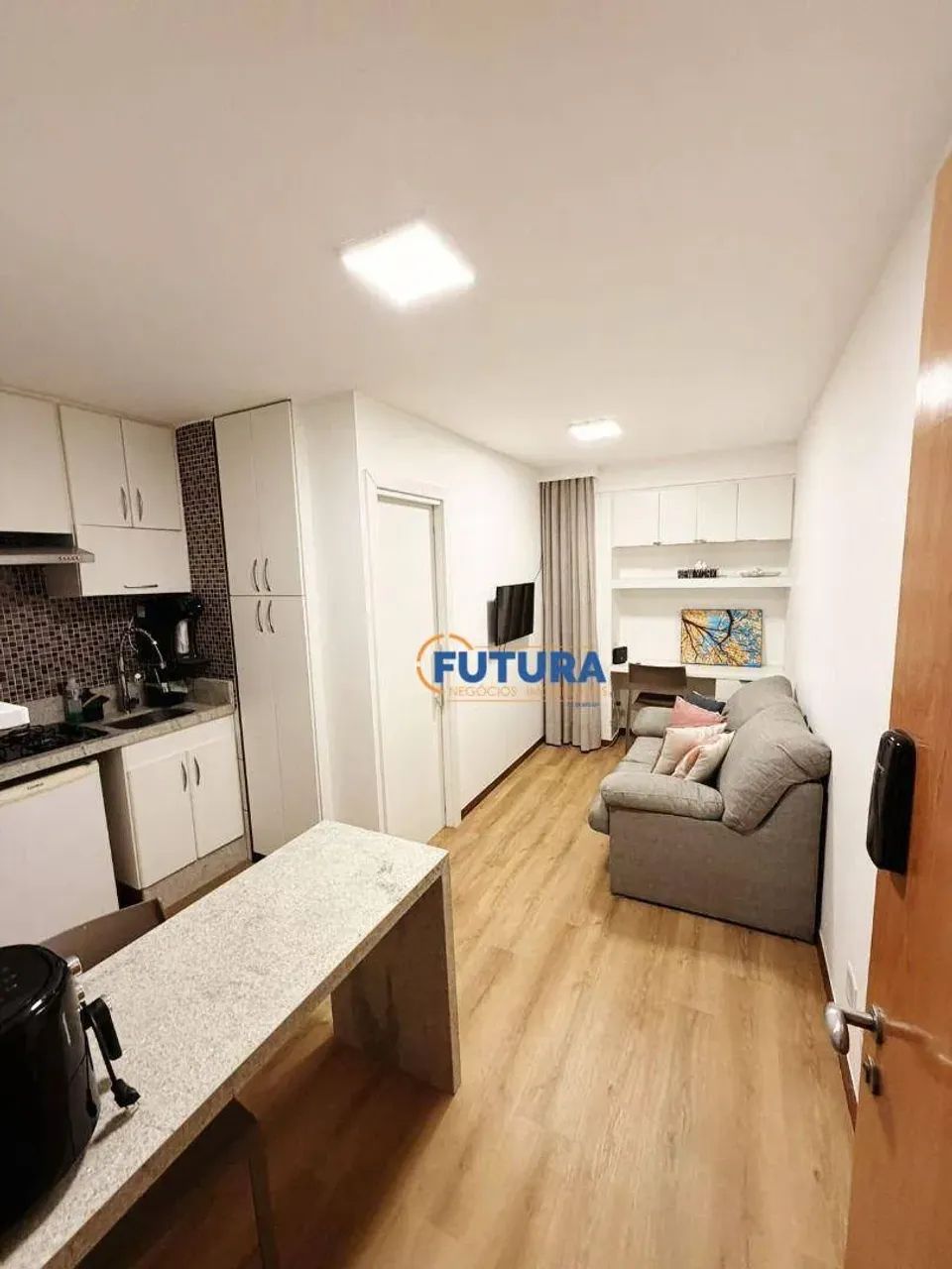 Excelente kit mobiliada 27 m², reformada QMSW 05 E. Monteserrat  Sudoeste. - Foto 5