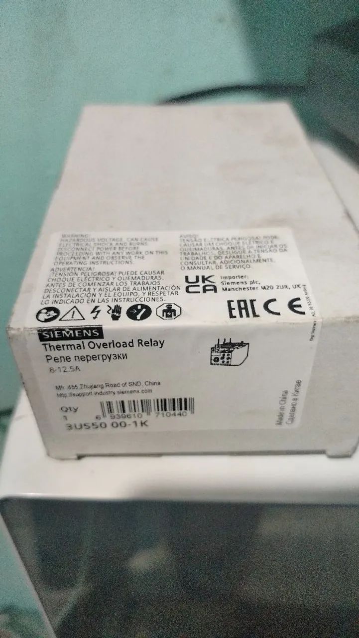 Relé térmico 9-12,5