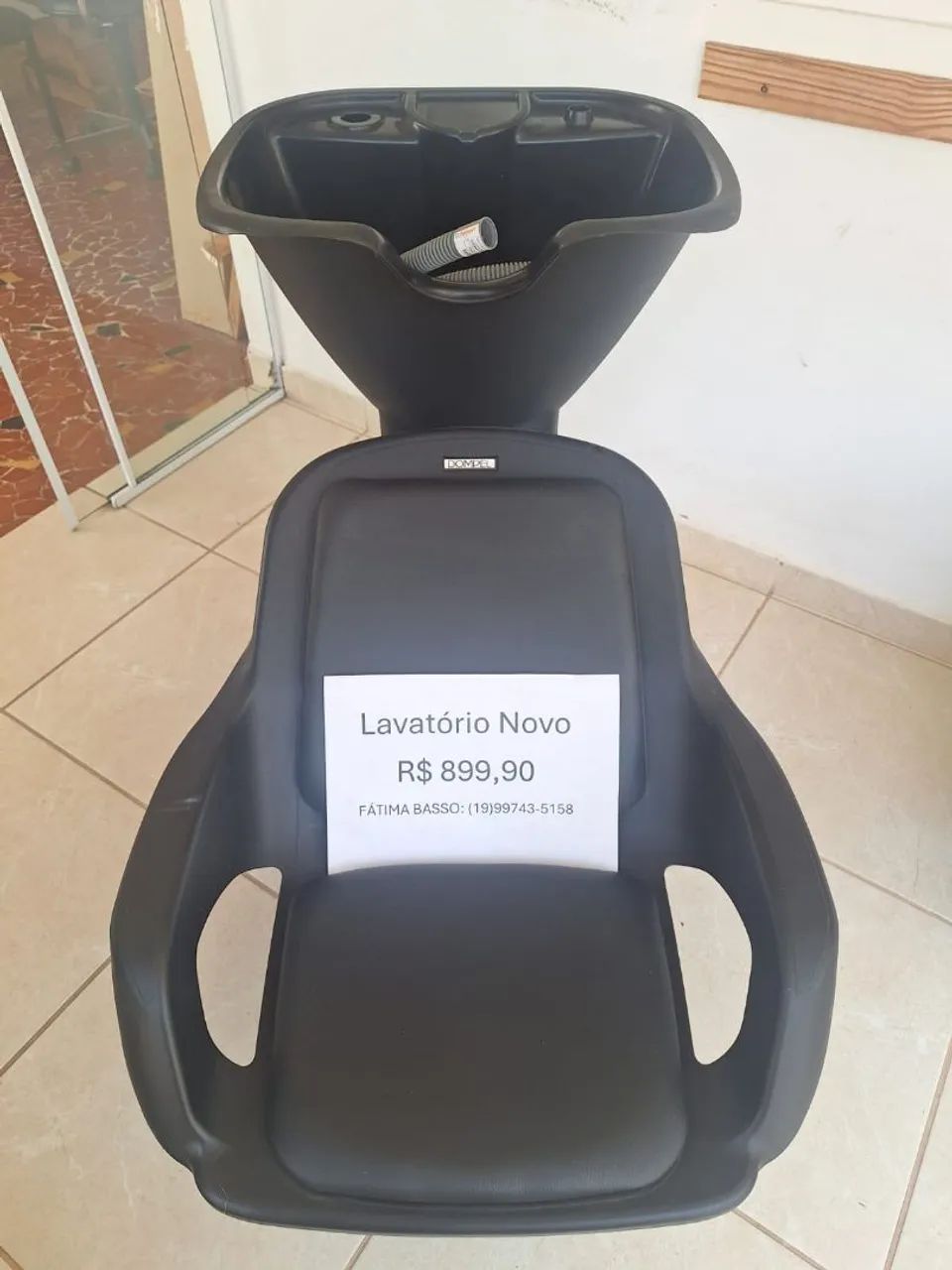 Lavatório para salão de beleza