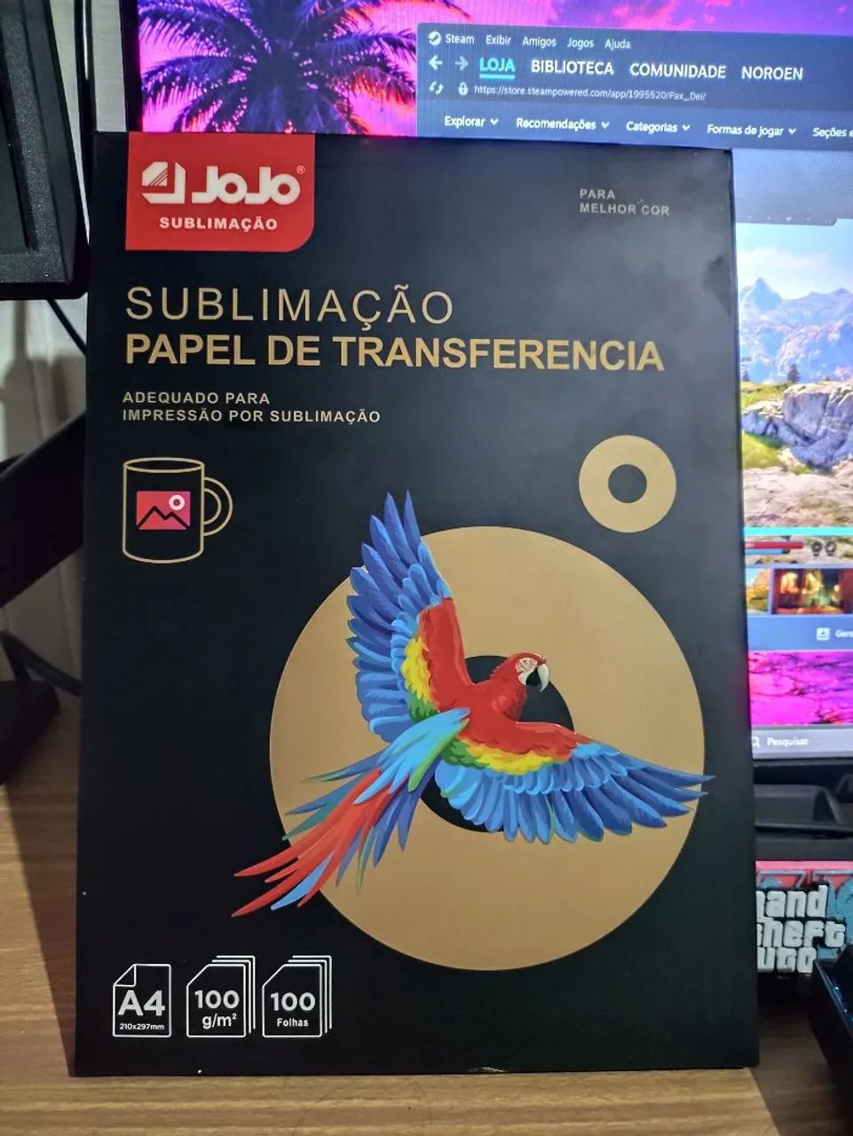 ? KIT COMPLETO DE SUBLIMAÇÃO + 12 CANECAS ? R$ 698 - Foto 3