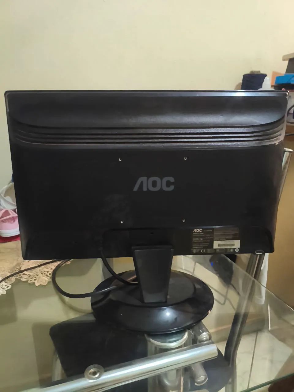 Monitor AOC LCD 19 Polegadas - Conservado - R$ 150 - Foto 3