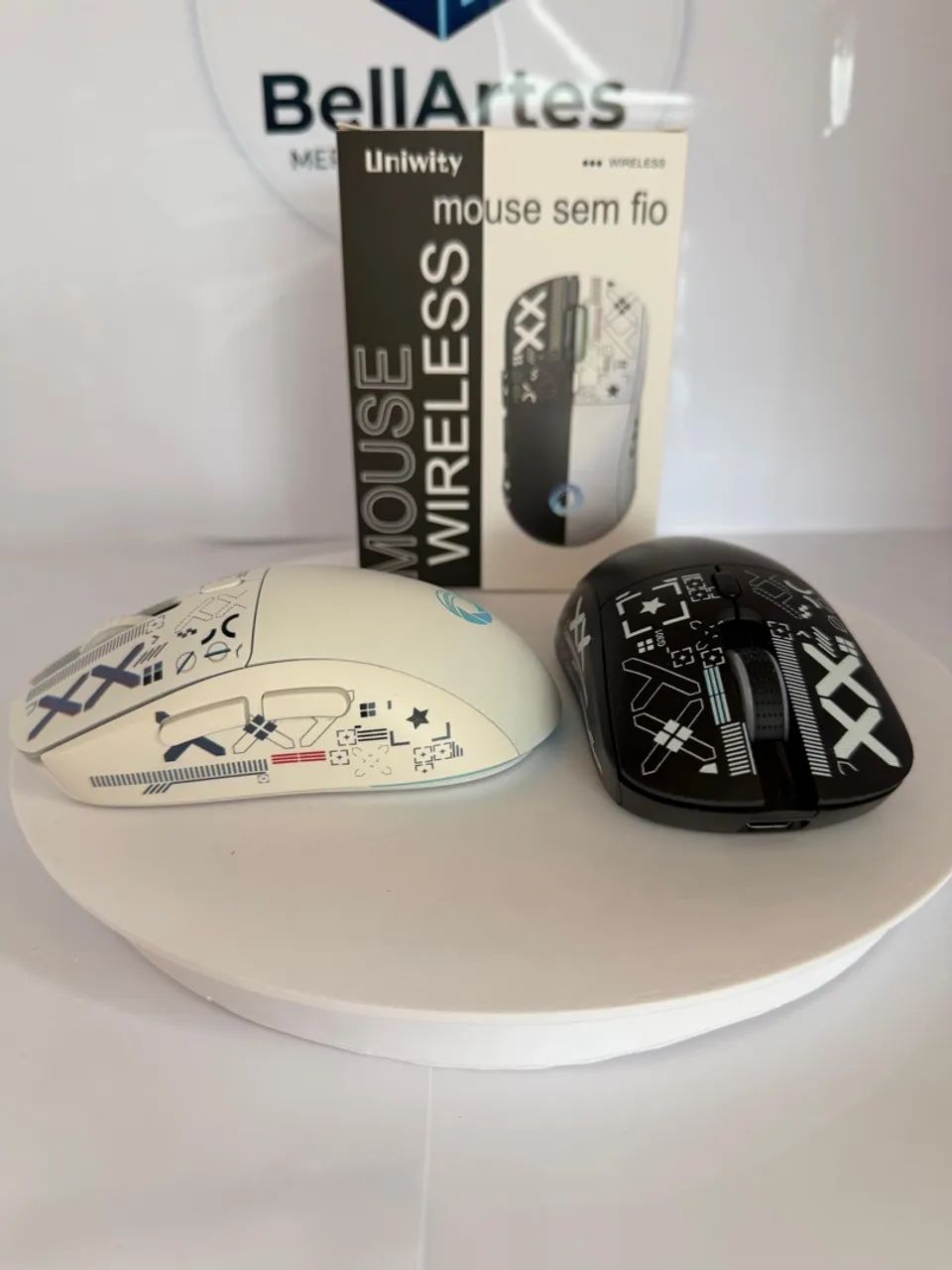 Mouse Gamer Dual-mode 2.4g Bluetooth 1600 Dpi - Foto 2