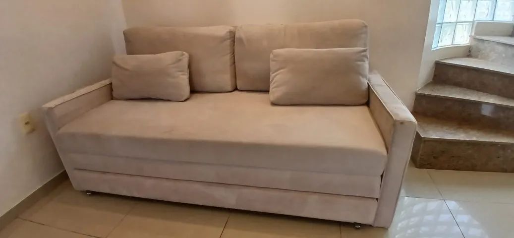 Sofá cama espuma D33 EuroManaus - Foto 5