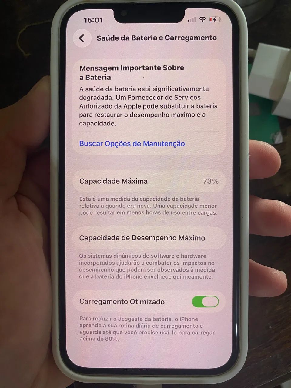 Vendo iPhone 13 128gb tudo funcionando  - Foto 3