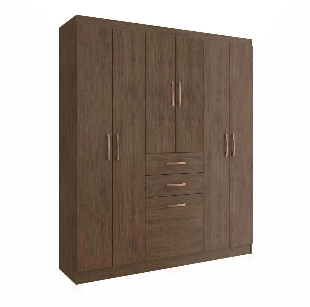 Guarda-Roupa Casal 6 Portas