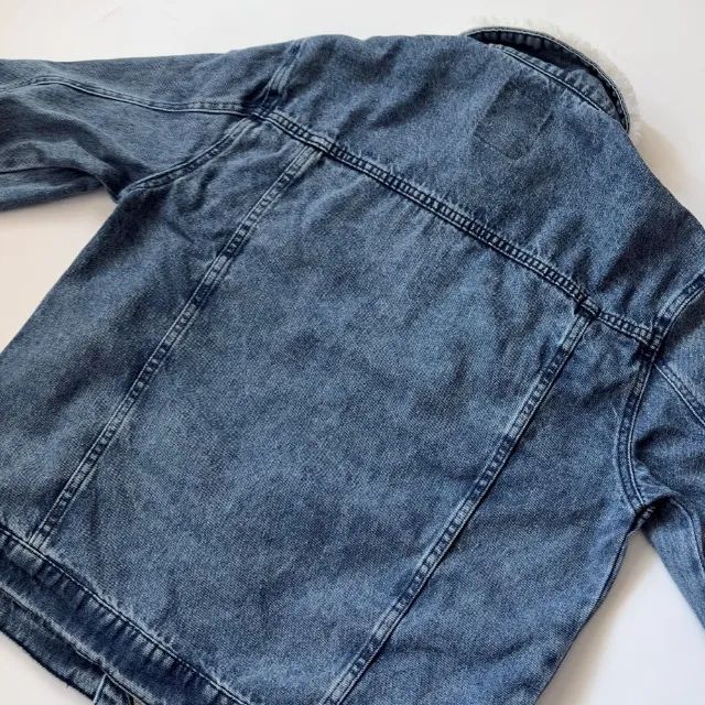 Jaqueta Jeans Masculina Com Gola Sherpa - Foto 3