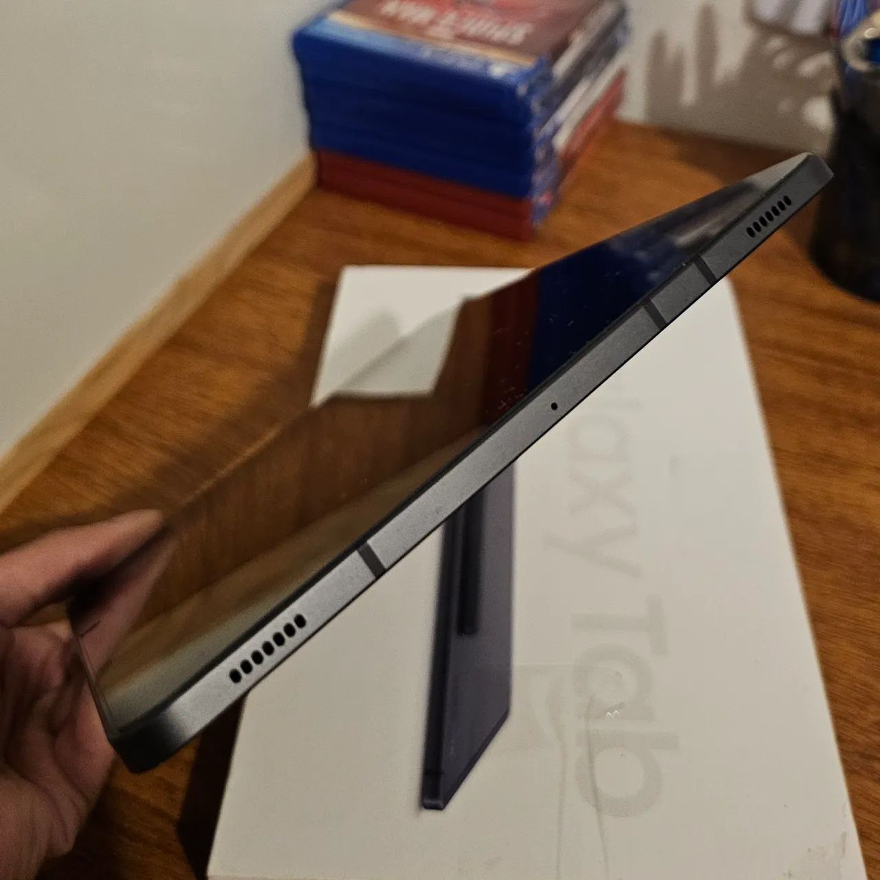 Samsung Galaxy Tab S8 5G 256GB Grafite na Caixa com Capa Teclado Original e Nota Fiscal - Foto 5