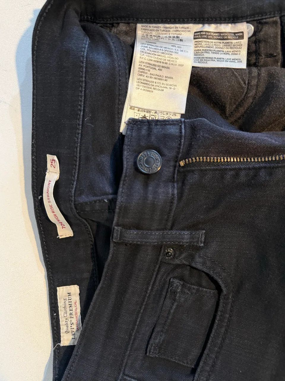 Levis Skinny cintura alta 36  - Foto 4