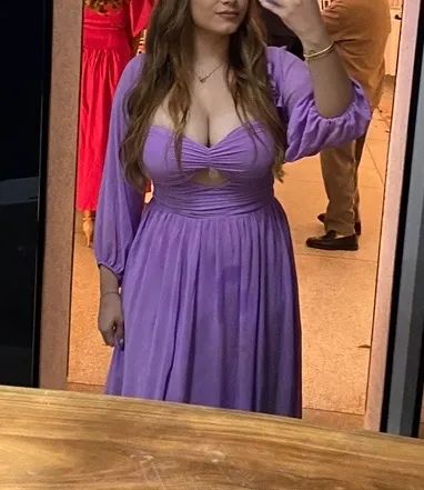 Vestido Longo de Festa (lilás)  - Foto 2