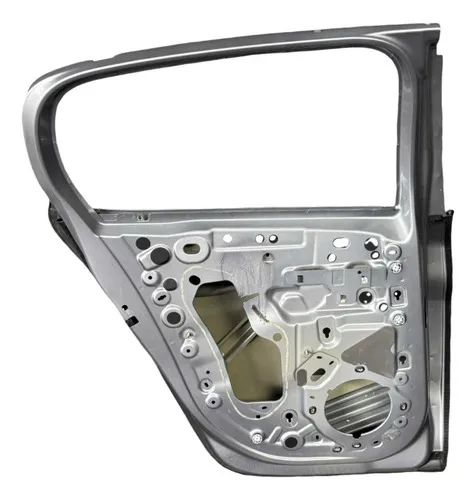 Porta Traseira Esquerda Peugeot 208 2024 Traseira Esquerdo Cinza