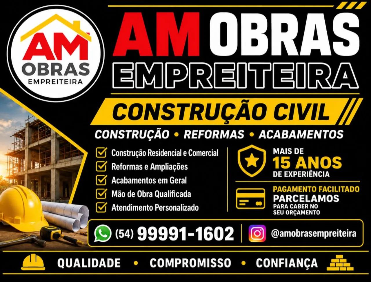 Empreiteira em Passo Fundo - Obras e Reformas com Qualidade 