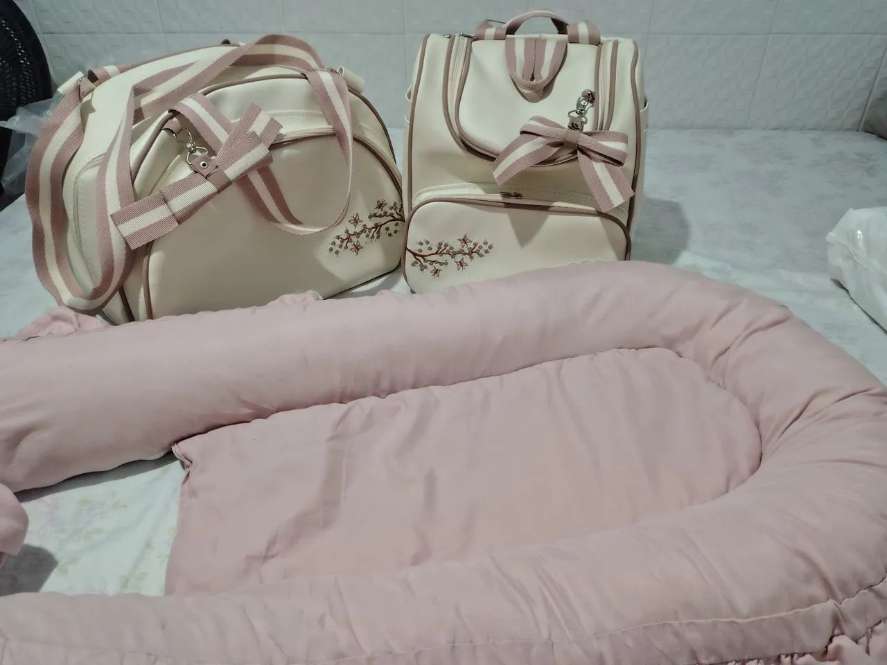 Bolsa maternidade e ninho  - Foto 2