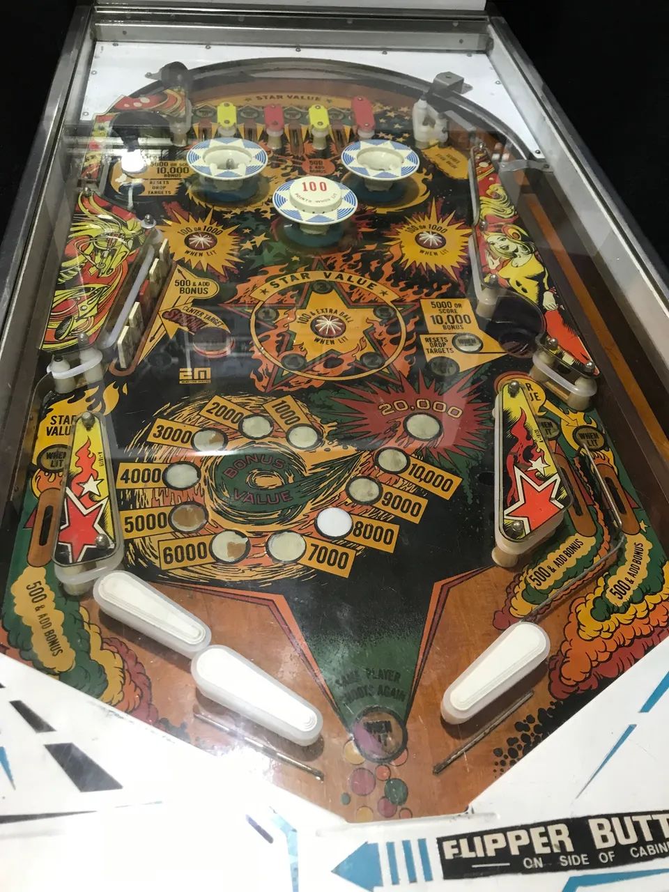 Máquina Pinball fliperama Solar Ride Eletromatic 1978 funcionando - Foto 2