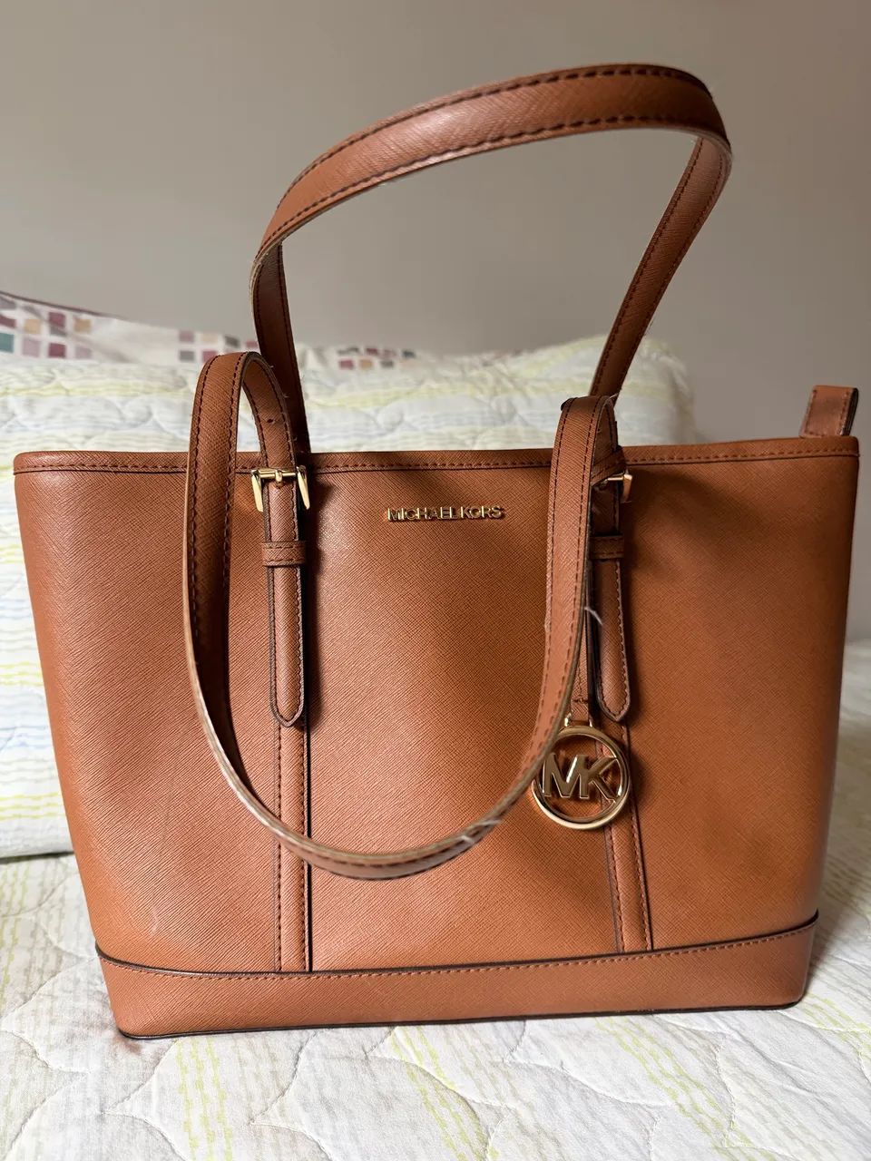 Bolsa Michael Kors Original - Tote Marrom/Couro - Linda e Conservada