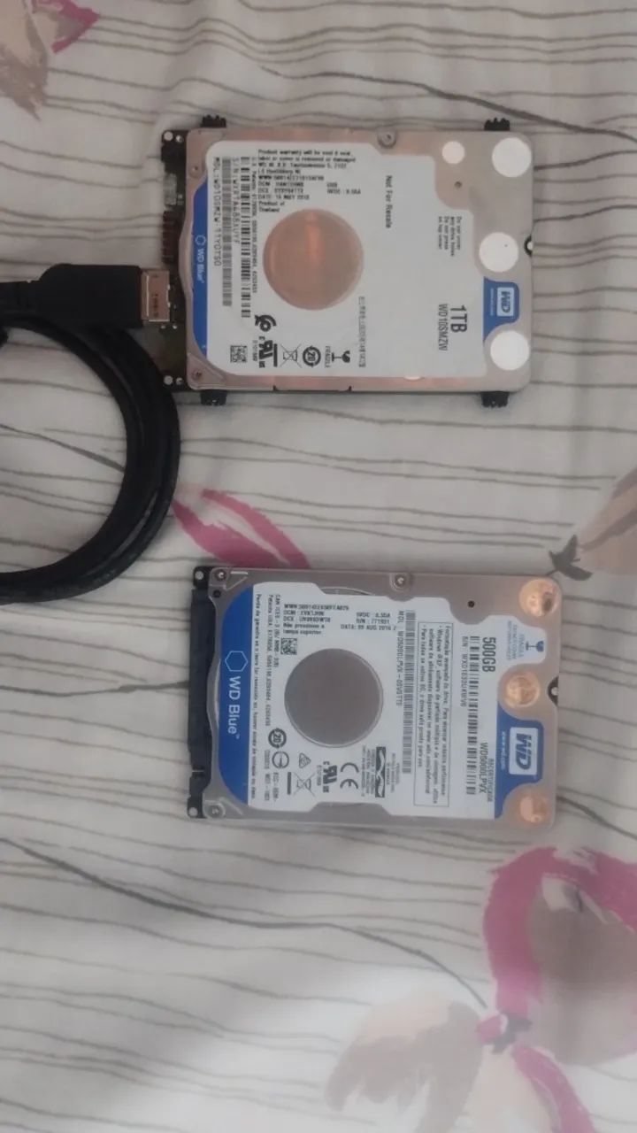 HD para notebook ou Xbox tenho 1tb e 500gb - Foto 2