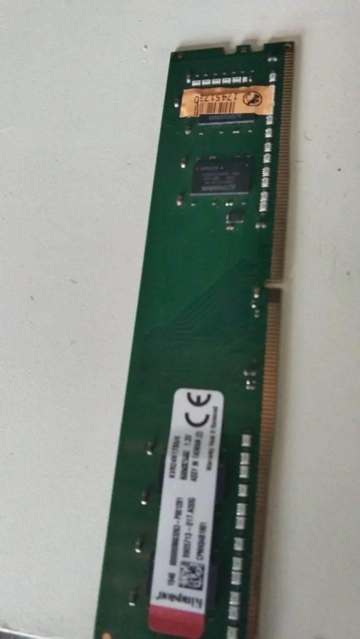 Memória RAM 4gb PC DDR4 Kingston 
