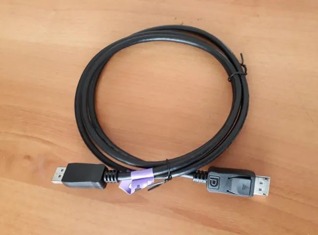 Cabo displayport para monitor pc notebook computador 